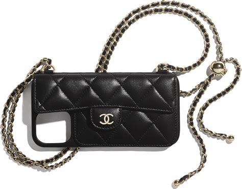 Chanel iphone case with chain